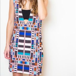 Mara Hoffman Bandeau Shift Short Dress / Coverup